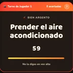 IMAGEN: filtro «cómo está el grupo» — una mesa apagada y la misma mesa prendida, miniatura redonda