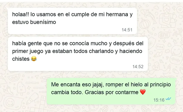 TESTIMONIO: captura real de WhatsApp 5 de 8 — cada una mata una objeción distinta